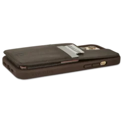 Eton Armour Wallet Case Iphone 12 Pro Max -CaseCraze Store VaultskinETONARMOURiPhone12ProMaxBrown4Side
