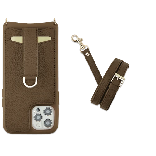 Victoria Crossbody Wallet Case Iphone 13 Pro Leather Strap 7 Victoria Crossbody Wallet Case Iphone 13 Pro Leather Strap - Image 7