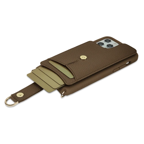 Victoria Crossbody Wallet Case Iphone 13 Pro Leather Strap 8 Victoria Crossbody Wallet Case Iphone 13 Pro Leather Strap - Image 8