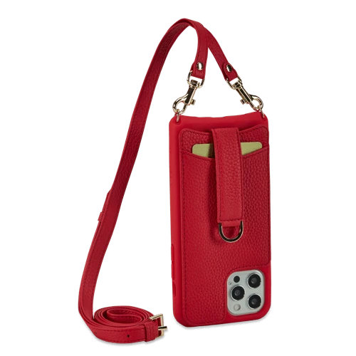 Victoria Crossbody Wallet Case Iphone 13 Pro Leather Strap 16 Victoria Crossbody Wallet Case Iphone 13 Pro Leather Strap - Image 16