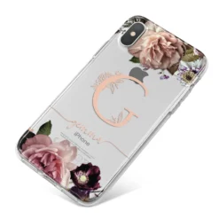 Vintage Floral Personalised IPhone Case -CaseCraze Store Vintage Floral Personalised iPhone X Bumper Case on Silver iPhone 57c530ae f4a4 4133 9ed5 2cc2dc1312b7