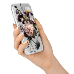 Vintage Flowers IPhone Case -CaseCraze Store Vintage Flowers iPhone 7 Bumper Case on Silver iPhone Alternative Image