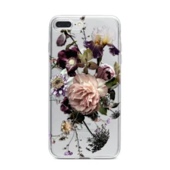 Vintage Flowers IPhone Case -CaseCraze Store Vintage Flowers iPhone 7 Plus Bumper Case on Silver iPhone