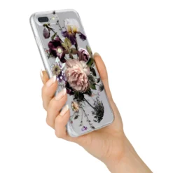 Vintage Flowers IPhone Case -CaseCraze Store Vintage Flowers iPhone 7 Plus Bumper Case on Silver iPhone Alternative Image