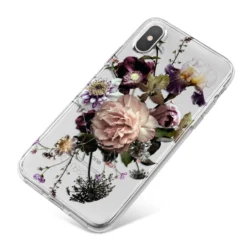 Vintage Flowers IPhone Case -CaseCraze Store Vintage Flowers iPhone X Bumper Case on Silver iPhone 3eb14b73 7f1e 4f3c 95c1 988bd49da7c5