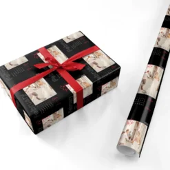 Wedding Date Personalised Photo Wrapping Paper -CaseCraze Store Wedding Date Personalised Photo Personalised Wrapping Paper