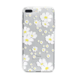 White Daisy Flower IPhone Case 33 White Daisy Flower IPhone Case -CaseCraze Store White Daisy Flower iPhone 7 Plus Bumper Case on Silver iPhone