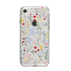 Wild Flowers IPhone Case 27 Wild Flowers IPhone Case -CaseCraze Store Wild Flowers iPhone 8 Bumper Case on Silver iPhone