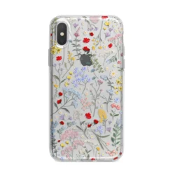 Wild Flowers IPhone Case 24 Wild Flowers IPhone Case -CaseCraze Store Wild Flowers iPhone X Bumper Case on Silver iPhone Alternative Image 1