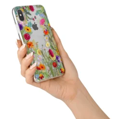 Wildflower IPhone Case -CaseCraze Store Wildflower iPhone X Bumper Case on Silver iPhone Alternative Image 2