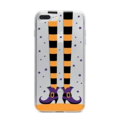 Witch Legs IPhone Case -CaseCraze Store Witch Legs iPhone 7 Plus Bumper Case on Silver iPhone