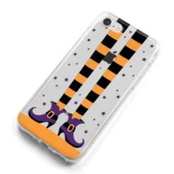 Witch Legs IPhone Case -CaseCraze Store Witch Legs iPhone 8 Bumper Case on Silver iPhone Alternative Image