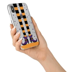 Witch Legs IPhone Case -CaseCraze Store Witch Legs iPhone X Bumper Case on Silver iPhone Alternative Image 2