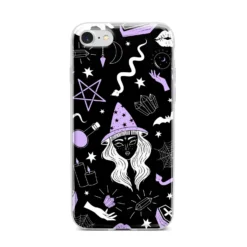 Witch IPhone Case -CaseCraze Store Witch iPhone 7 Bumper Case on Silver iPhone