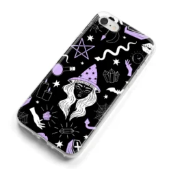 Witch IPhone Case -CaseCraze Store Witch iPhone 8 Bumper Case on Silver iPhone Alternative Image