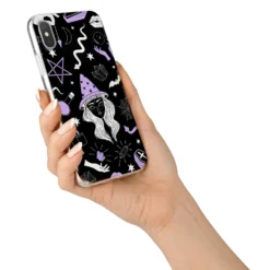 Witch IPhone Case -CaseCraze Store Witch iPhone X Bumper Case on Silver iPhone Alternative Image 2