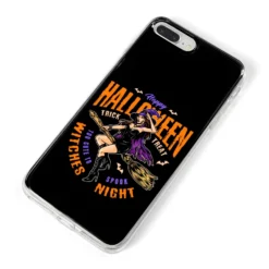 Witches Night IPhone Case -CaseCraze Store Witches Night iPhone 8 Plus Bumper Case on Silver iPhone Alternative Image