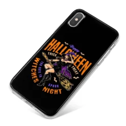 Witches Night IPhone Case -CaseCraze Store Witches Night iPhone X Bumper Case on Silver iPhone
