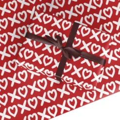 XOXO Red Wrapping Paper