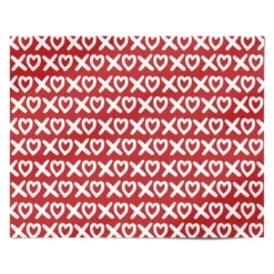 XOXO Red Wrapping Paper 7 XOXO Red Wrapping Paper -CaseCraze Store XOXO Red Personalised Wrapping Paper Alternative