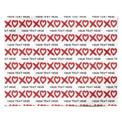 XOXO Valentines Personalised Wrapping Paper 7 XOXO Valentines Personalised Wrapping Paper -CaseCraze Store XOXO Valentines Personalised Personalised Wrapping Paper Alternative