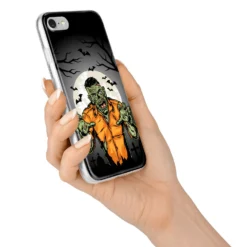 Zombie Night IPhone Case -CaseCraze Store Zombie Night iPhone 7 Bumper Case on Silver iPhone Alternative Image