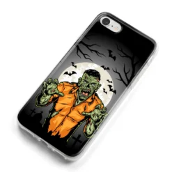 Zombie Night IPhone Case -CaseCraze Store Zombie Night iPhone 8 Bumper Case on Silver iPhone Alternative Image