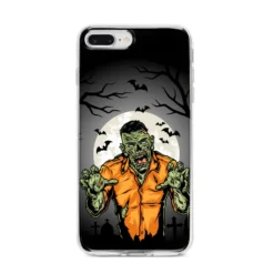 Zombie Night IPhone Case -CaseCraze Store Zombie Night iPhone 8 Plus Bumper Case on Silver iPhone