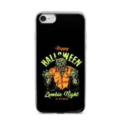 Zombie IPhone Case -CaseCraze Store Zombie iPhone 7 Bumper Case on Silver iPhone