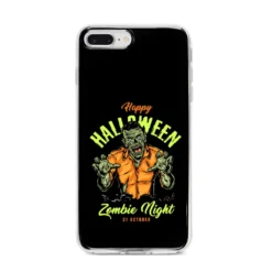 Zombie IPhone Case -CaseCraze Store Zombie iPhone 8 Plus Bumper Case on Silver iPhone