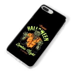 Zombie IPhone Case -CaseCraze Store Zombie iPhone 8 Plus Bumper Case on Silver iPhone Alternative Image