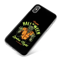 Zombie IPhone Case -CaseCraze Store Zombie iPhone X Bumper Case on Silver iPhone