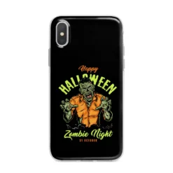 Zombie IPhone Case -CaseCraze Store Zombie iPhone X Bumper Case on Silver iPhone Alternative Image 1