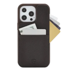 Eton Armour Wallet Case Iphone 13 Pro -CaseCraze Store iphone13pro card wallet pouch brown vaultskin 2