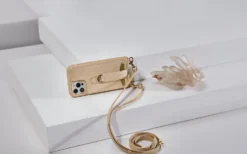 Victoria Crossbody Wallet Case Iphone 13 Pro Chain Strap -CaseCraze Store victoria slim strap case with wallet card holder leather champagne 408af2cf 4037 4259 8d90 8f9ff8d2459f